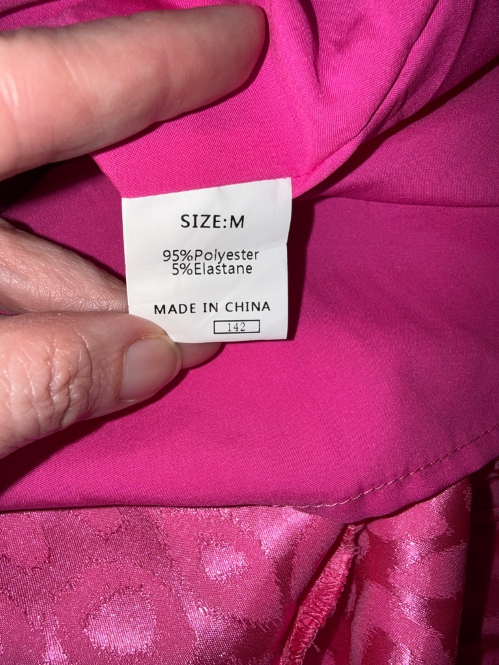 Hot Pink Ruffle Tiered Dress - Picture 4 of 5